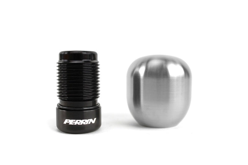 Perrin 2022 BRZ/GR86 Manual Brushed Barrel 1.85in Stainless Steel Shift Knob PSP-INR-133-2