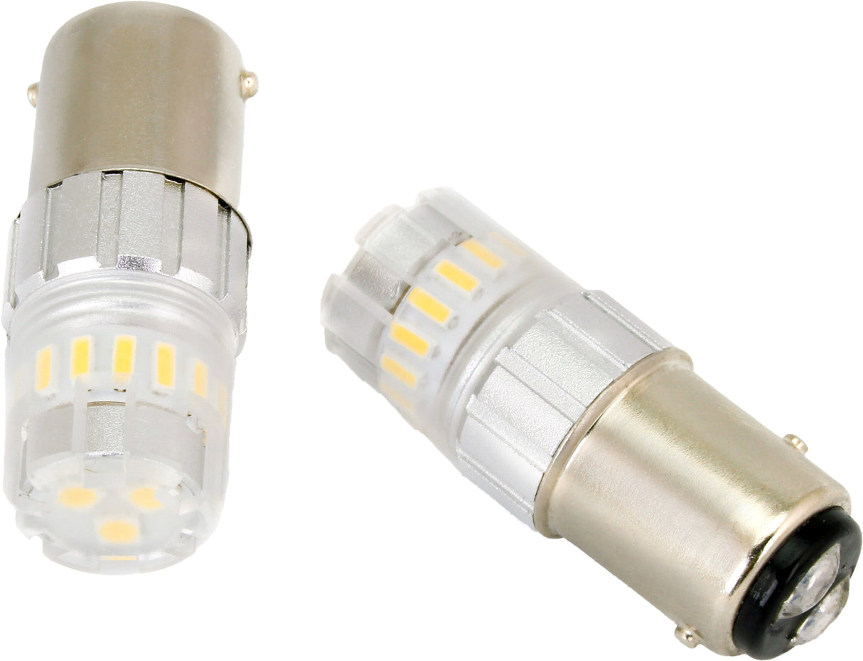 CYRON Led Bulb 1157 Amber Pair 6w/Bulb Smd Omni Directional AB1157E-A