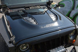 DV8 Offroad 07-18 Jeep Wrangler JK Rubicon 10th Anniversary Replica Hood HDMB07-TA