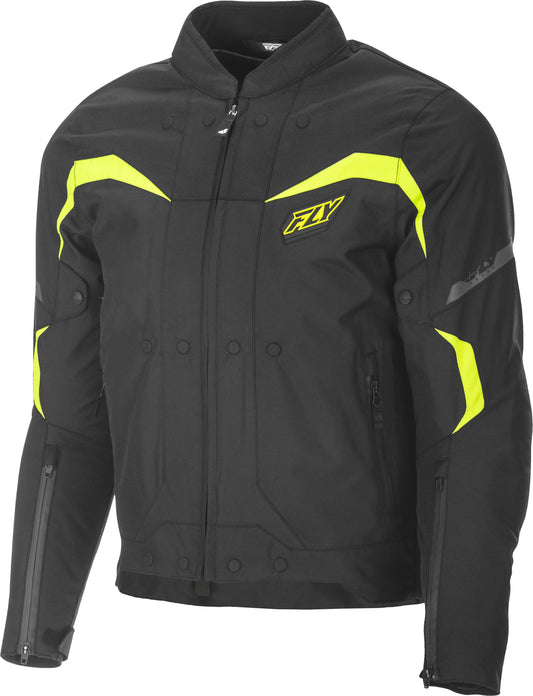 FLY RACING Butane Jacket Black/Hi-Vis 2x 477-2044-6