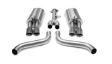 Corsa 86-91 Chevrolet Corvette C4 5.7L V8 L98 Polished Sport Cat-Back Exhaust 14115