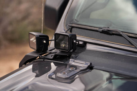 DV8 Offroad 18-22 Jeep Gladiator JT Cowl Light Bar Bracket LBJL-04