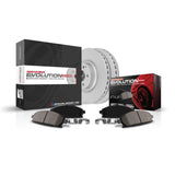 Power Stop 10-13 Audi A3 Rear Z23 Evolution Sport Coated Brake Kit CRK5671
