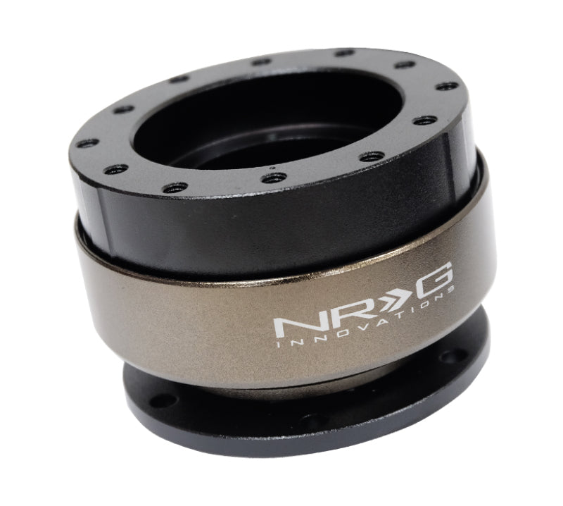NRG Quick Release Gen 2.0 - Black Body / Chrome Ring SFI Spec 42.1 SRK-200-1BK