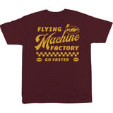 FMF Faster T-Shirt - Maroon - Small FA25118902MRNSM