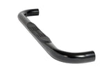 Deezee 19-2022 Chevrolet Silverado Tubes - 3In Round Black Steel RegCab DZ 373511