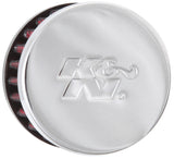 K&N 0.625 inch ID 2 inch OD 1.5 inch H Clamp On Crankcase Vent Filter 62-1340