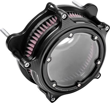 PERFORMANCE MACHINE (PM) Vision Air Cleaner - Black Ops - M8 0206-2156-SMB