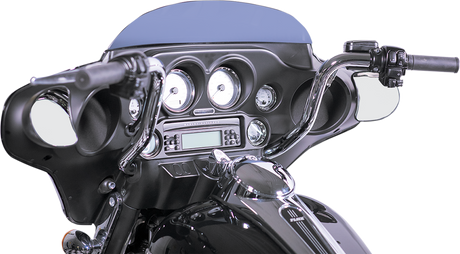 FAT BAGGERS INC. Handlebar Kit - Rounded Top - 12" - Chrome 909512
