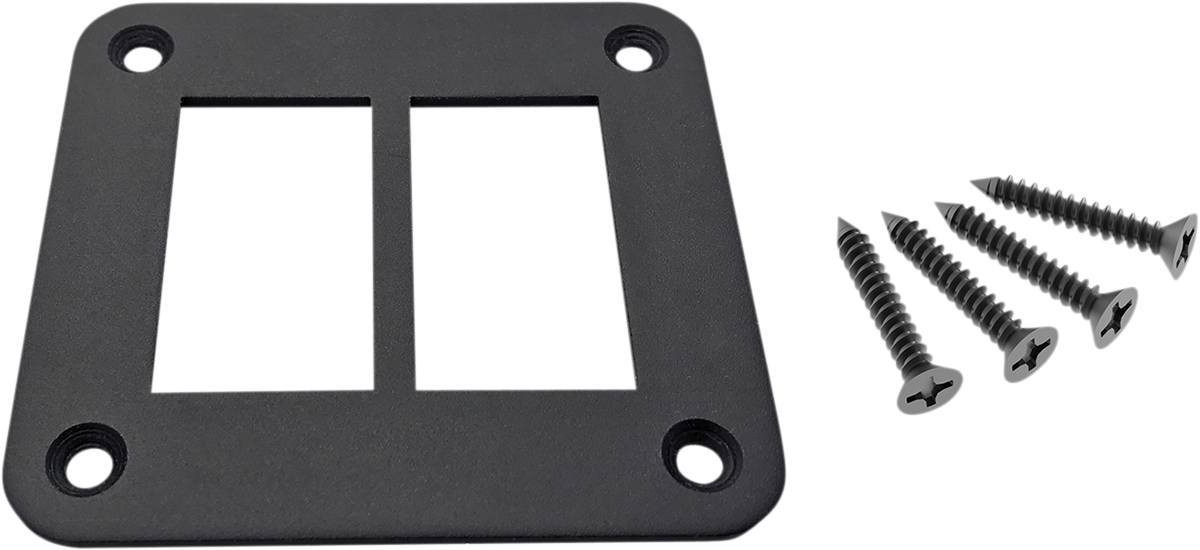 MOOSE UTILITY Universal Dash Plate - 2 Switches 2PP-ADA