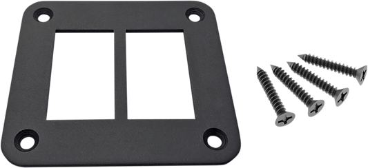 MOOSE UTILITY Universal Dash Plate - 2 Switches 2PP-ADA