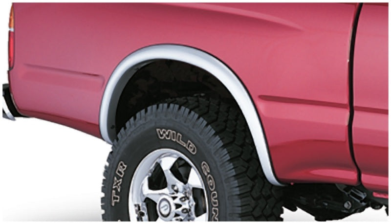 Bushwacker 95-04 Toyota Tacoma Fleetside OE Style Flares 4pc 74.5in Bed w/ 4WD Only - Black 31914-02