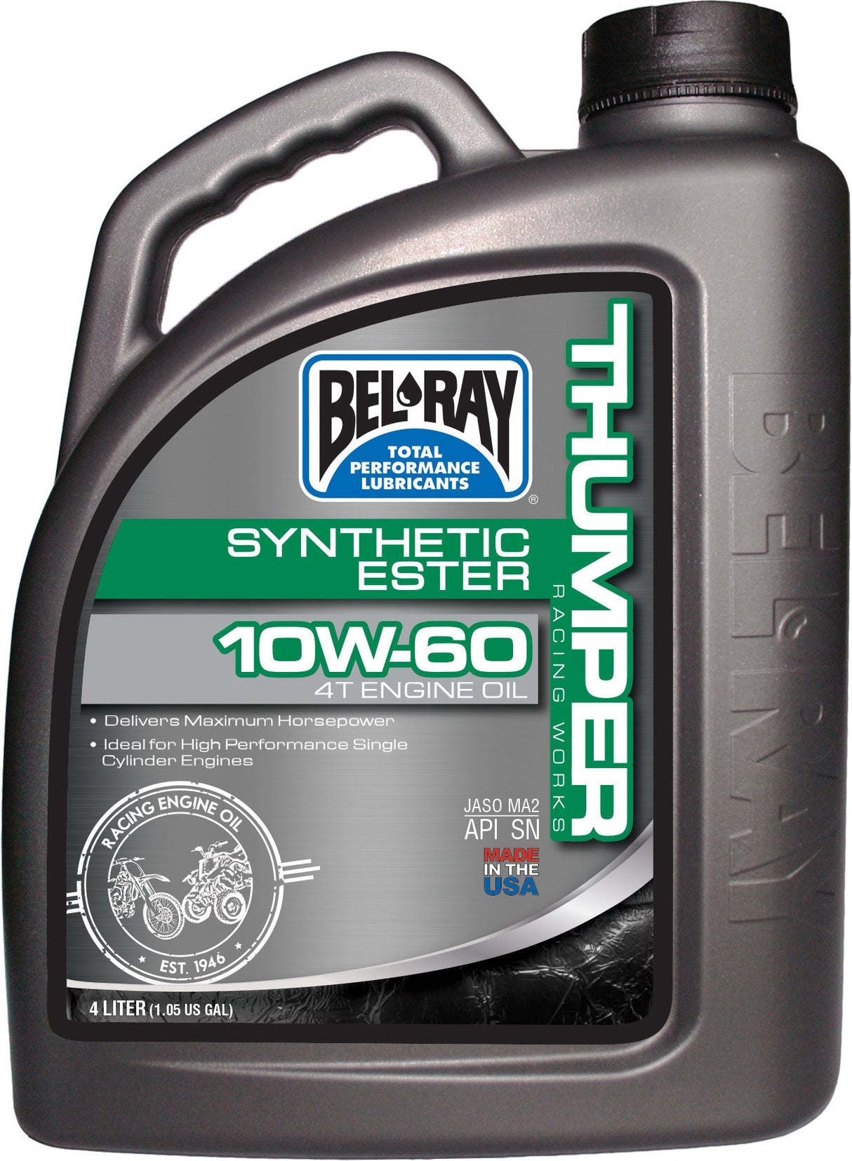 BEL-RAY Works Thumper Synthetic 4t 10w-60 4lt 99551-B4LW