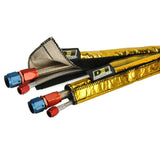 DEI Heat Shroud 1/2in to 1-1/4in I.D. x 3ft - Gold 10458