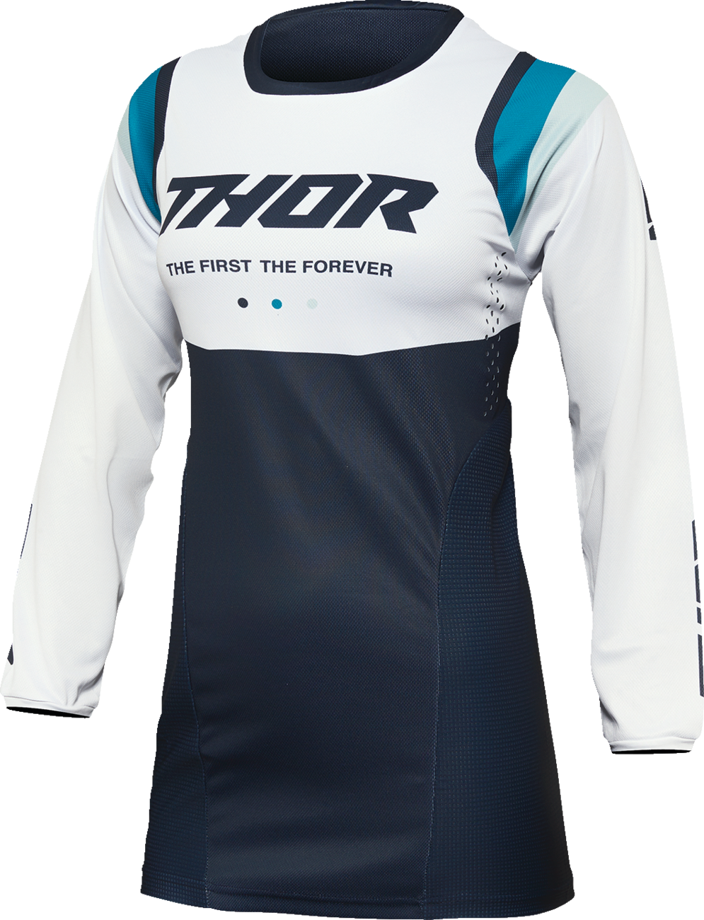 THOR Women's Pulse REV Jersey - Midnight/White - XL 2911-0236