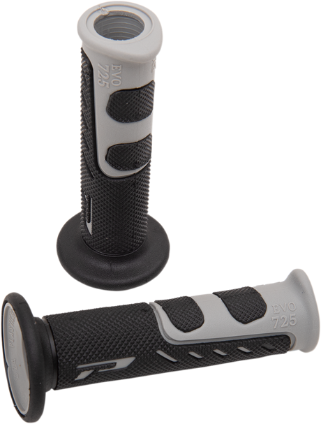 PRO GRIP Grips - EVO - 725 - Open Ends - Gray/Black PA0725OEGR02