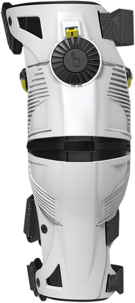 MOBIUS X8 Knee Braces - White/Yellow - XS 1010101