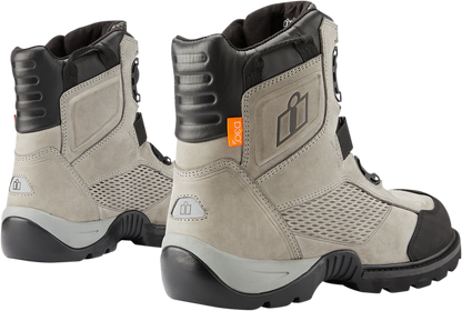 ICON Stormhawk Boots - Gray - Size 14 3403-1184