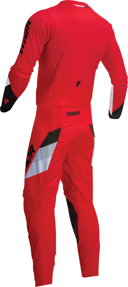 THOR Youth Pulse Tactic Jersey - Red - Large 2912-2207