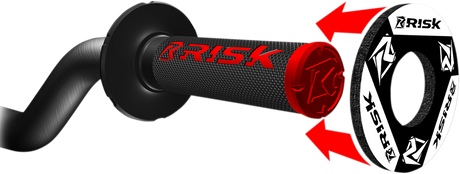RISK RACING Grip Donuts 110