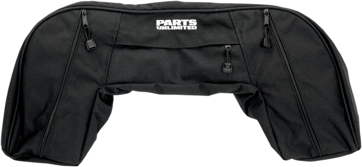 Parts Unlimited Polaris Snowmobile Windshield Bag - Black 0710-0056