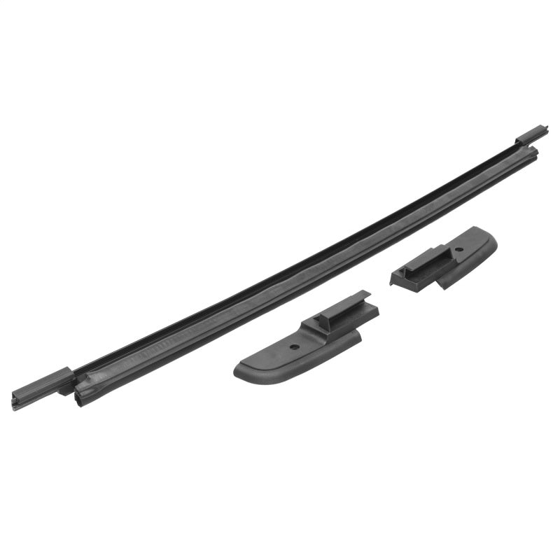 Rampage 2018-2022 Jeep Wrangler(JL) 4-Door Tonneau Cover w/ Tailgate Bar Kit - Black Diamond 741036