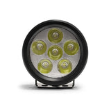 DV8 Offroad 3.5in Round 16W Driving Light Spot 3W LED - Black R3.5E16W3W