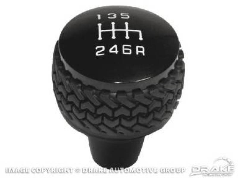 DV8 Offroad 2011-2018 Jeep JK 6-Speed Shift Knob Black D-JP-181112-BK