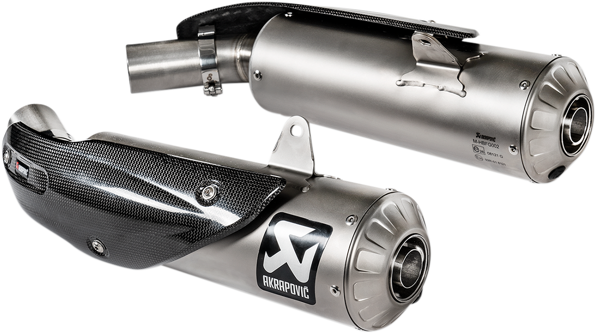 Silenciadores AKRAPOVIC Titanio Scrambler 1100 2018-2020 S-D11SO4-HBFGT 1811-3700