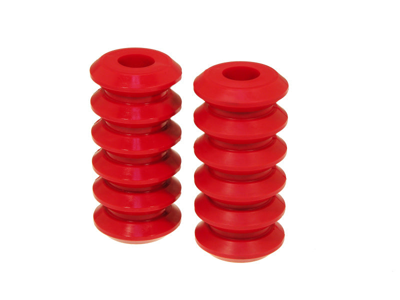 Prothane Universal Coil Spring Inserts - 7.5in High - Red 19-1704