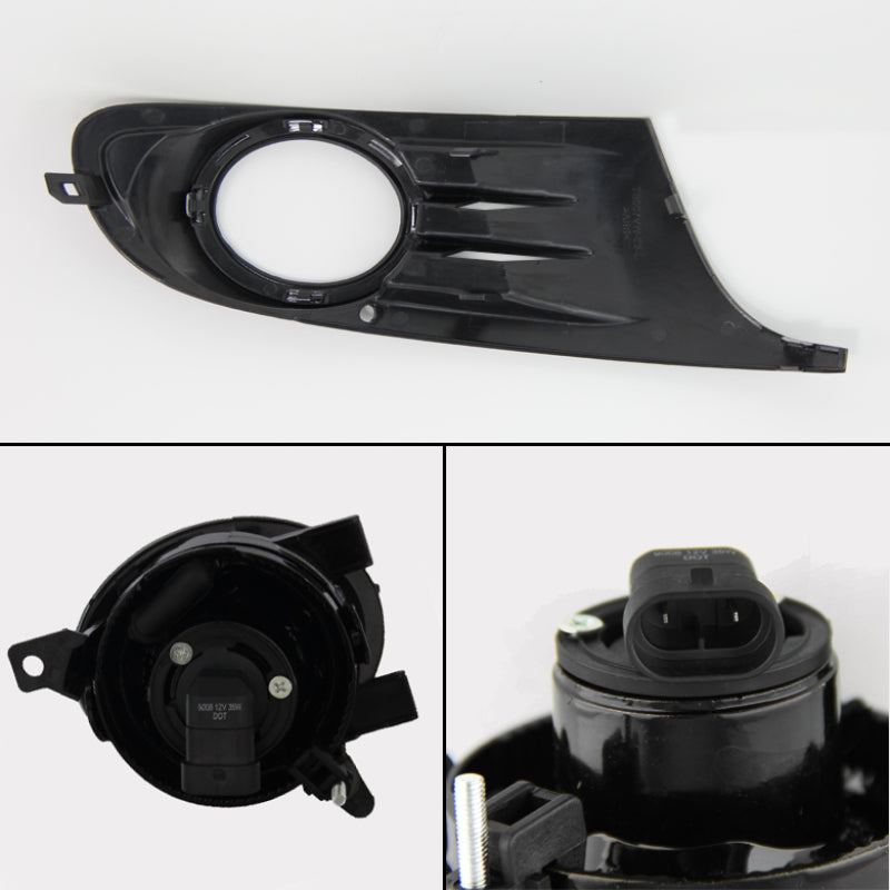 Spyder Volkswagen Golf TDI TSI OEM Style Fog Lights w/Switch Clear FL-VG2010-C 5076182