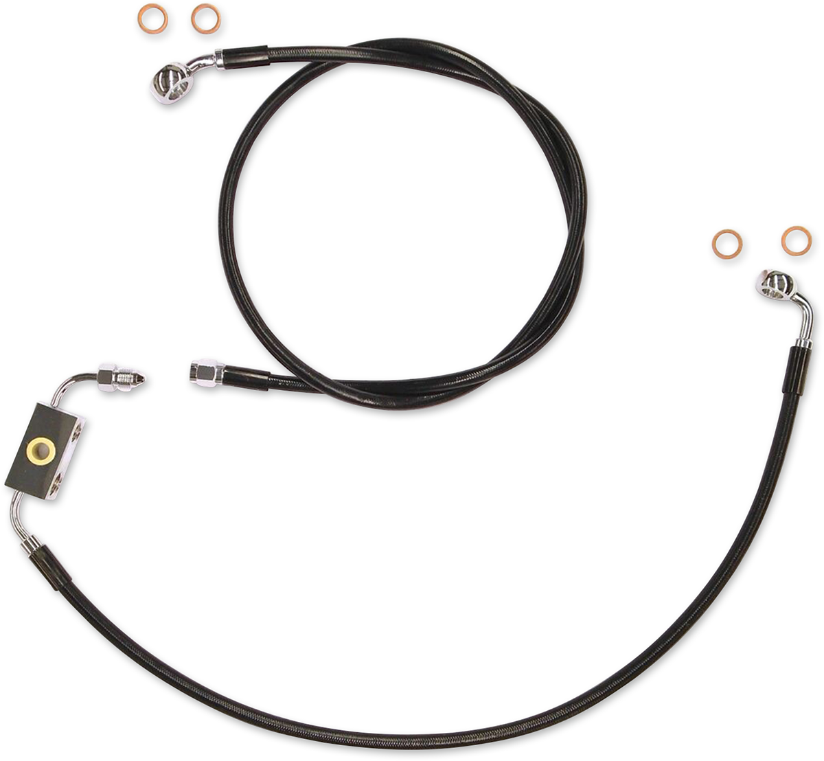 MAGNUM Brake Line Kit - XR - Black SBC1316-34