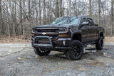 Lund 07-17 Chevy Silverado 1500 Bull Bar w/Light & Wiring - Black 47121214