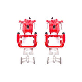 Power Stop 01-03 Acura CL Rear Red Calipers w/Brackets - Pair S2588