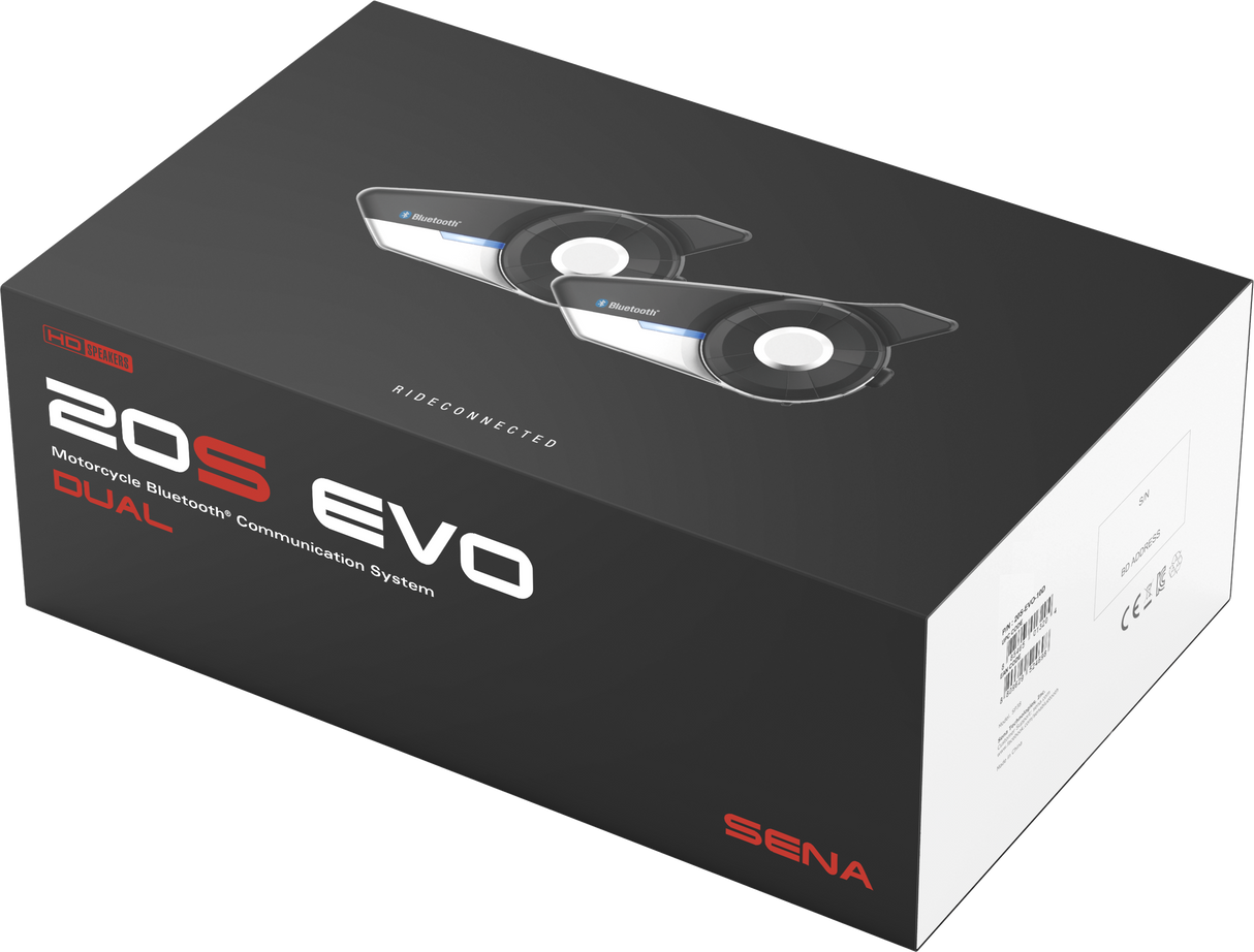 SENA 20s Evo Hd Bluetooth Comm System Dual 20S-EVO-10D