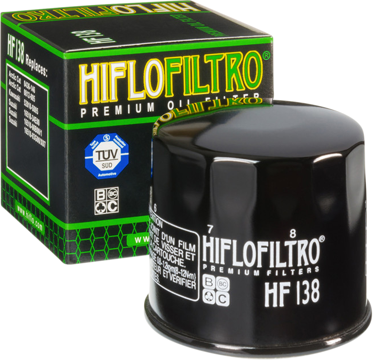 HIFLOFILTRO Oil Filter HF138