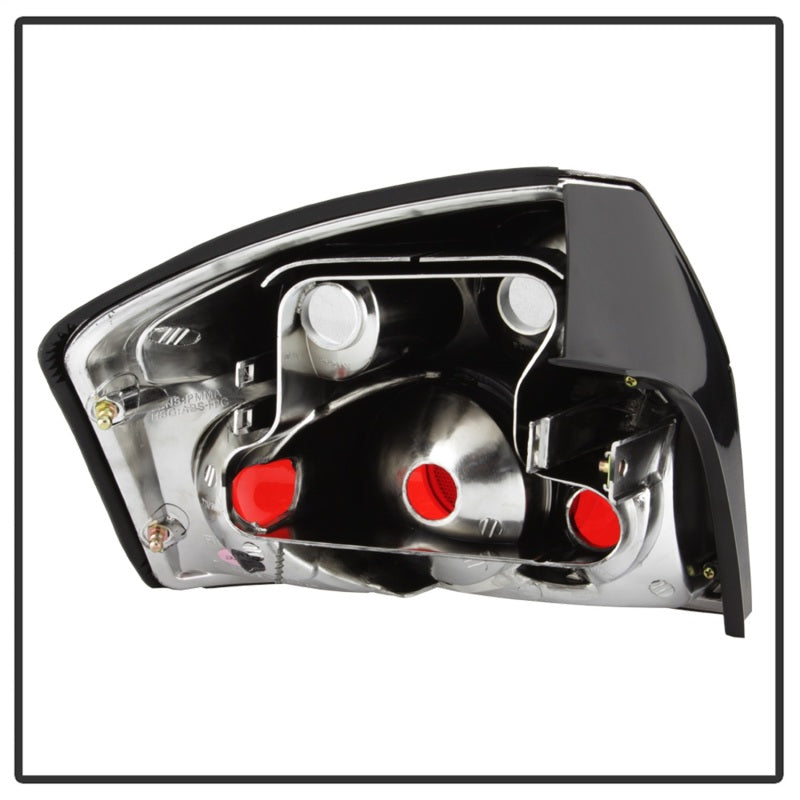 Spyder 02-05 Audi A4 (Excl Convertible/Wagon) Euro Style Tail Lights - Black (ALT-YD-AA402-BK) 5000002