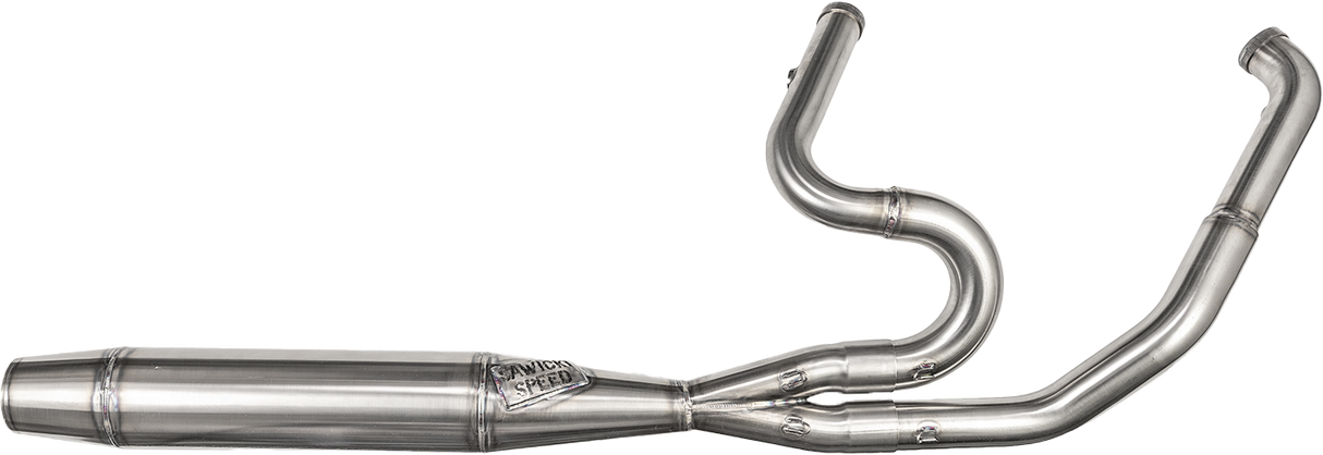 SAWICKI 2in1 M8 Flt Mid Length Cannon Brushed Ss 930-01223