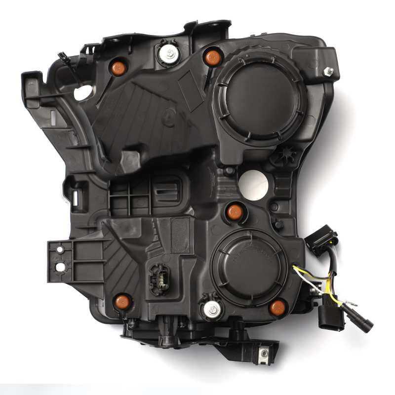 AlphaRex 17-20 Ford Raptor NOVA LED Proj Headlights Plank Style Alpha Black w/Activ Light/Seq Signal 880163