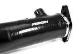 Perrin 2022+ Subaru WRX Black 3in Turbo Inlet Hose w/ Nozzle PSP-INT-425BK