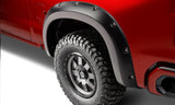 Bushwacker 19-23 Chevrolet Silverado 1500 (Excl. ZR2) Pocket Style Fender Flares 4pc - Smooth Black 40992-02