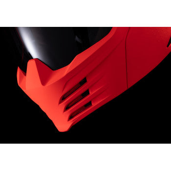 ICON Elsinore™ Helmet - Monotype - Red - Medium 0104-3317