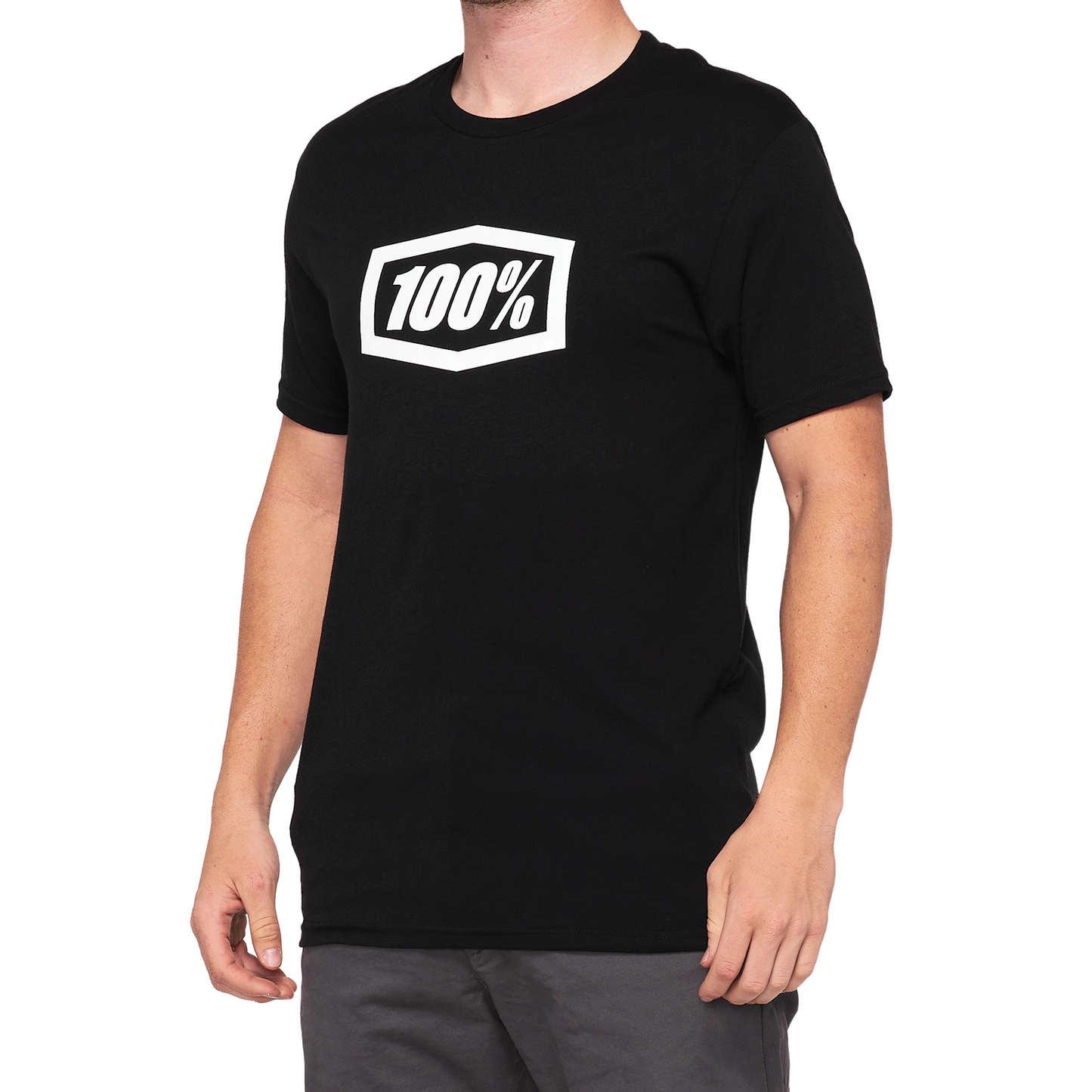 100% 100% Icon T-Shirt - Black - Small 20000-00020