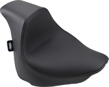 DRAG SPECIALTIES Asiento EZ-Solo - Liso - Cuero reflectante solar - FXFB '18-'22 ACT EZ-ON STYLE 0802-1127
