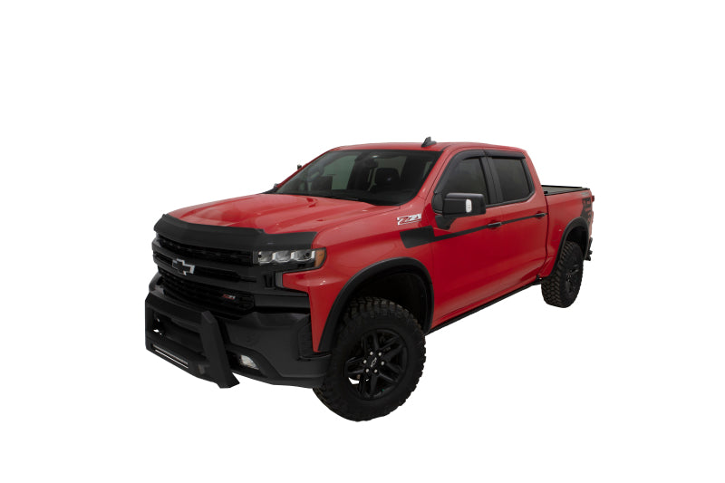 AVS 22-23 Chevrolet Silverado 1500 (Excl. ZR2/LT Trail Bss) Aeroskin II Low Prof Hood Shield - Blk 436168