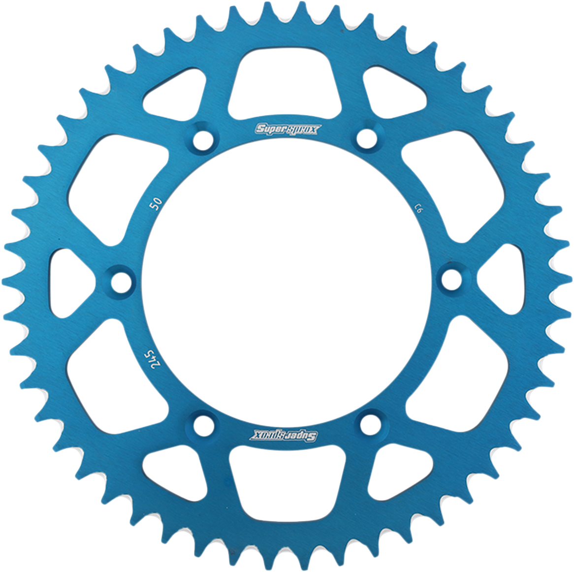 SUPERSPROX Rear Sprocket - Blue - Yamaha - 50 Tooth RAL-245-50 BLU