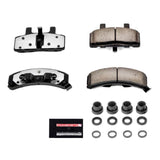 Power Stop 1993 Cadillac 60 Special Front Z36 Truck & Tow Brake Pads w/Hardware Z36-369