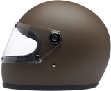 BILTWELL Gringo S Helmet - Flat Chocolate - XS 1003-252-101