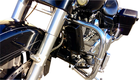 ULTRACOOL Side Mount Oil Cooler Kit - Black - FLH SMT-1G