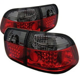 Spyder Honda Civic 96-98 4Dr LED Tail Lights Red Smoke ALT-YD-HC96-4D-LED-RS 5005038